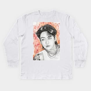 Jungkook - Closer Kids Long Sleeve T-Shirt